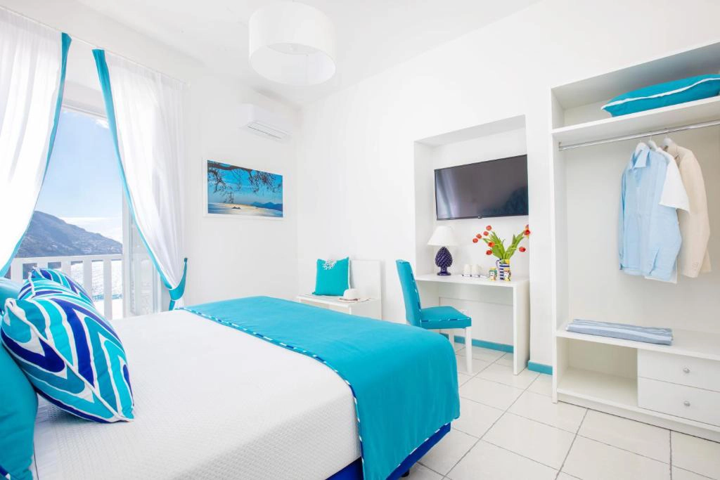 Adoro Positano - camera da letto