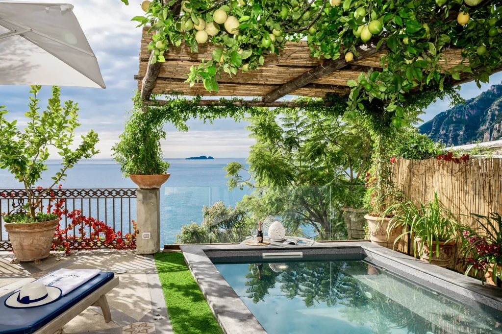 Villa Aldo Marino Positano - meravigliosa terrazza con piscina