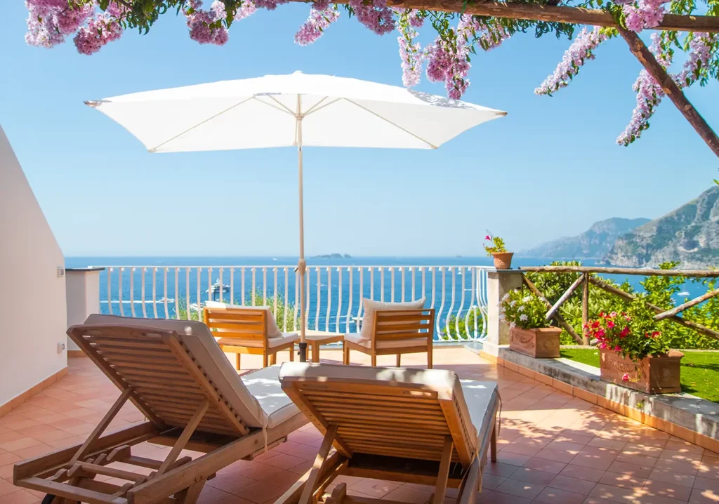 Villa Aldo Marino Positano, terrazza panoramica